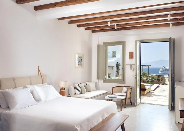 Hotel Belvedere Mykonos - Hilltop & - The Leading Of The World