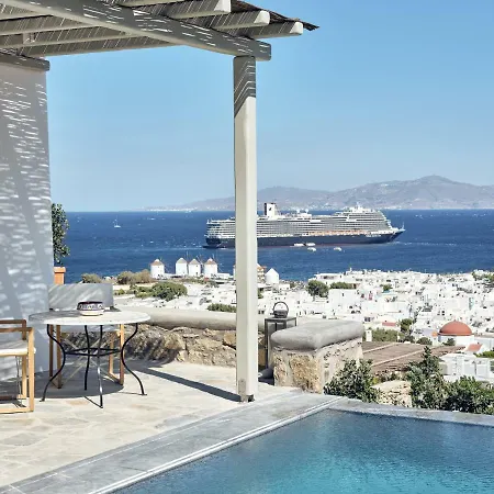 ホテル Belvedere Mykonos - Hilltop & - The Leading Of The World Mykonos Town