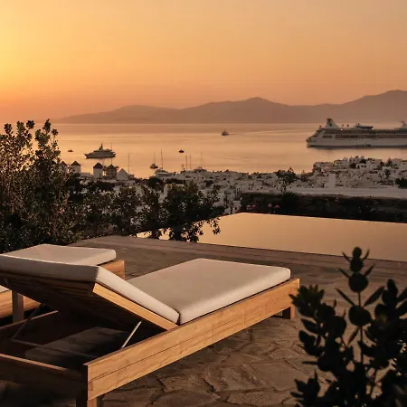 Belvedere Mykonos - Hilltop & - The Leading Of The World 호텔 Mykonos Town