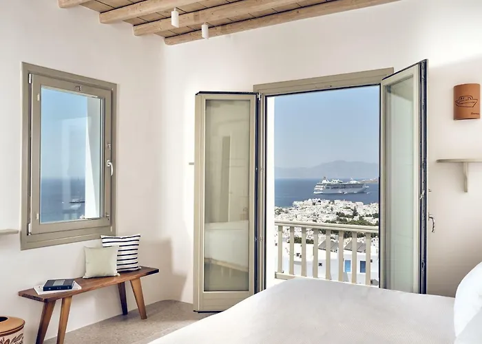 Belvedere Mykonos - Hilltop & - The Leading Of The World Hotel Mykonos Town