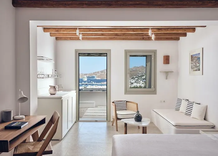 Hotel Belvedere Mykonos - Hilltop & - The Leading Of The World